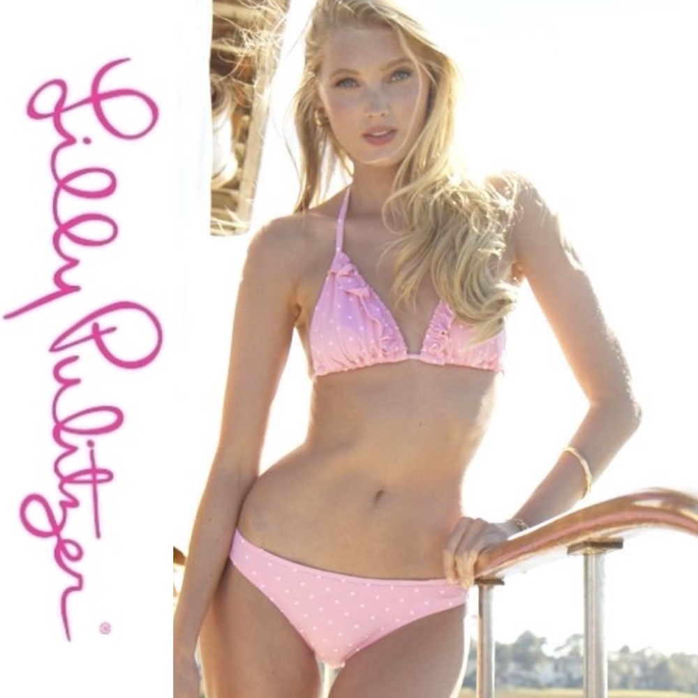 ⚡️Lilly Pulitzer Bikini Swimsuit Polka dot 👙 - Picture 2 of 15